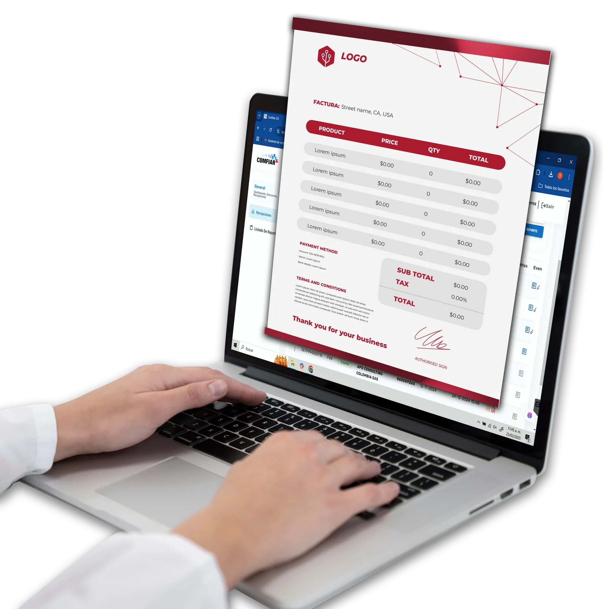 recepcion electronica